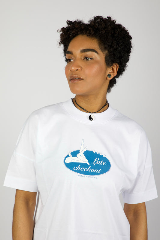 Late checkout - Unisex Oversized T-Shirt
