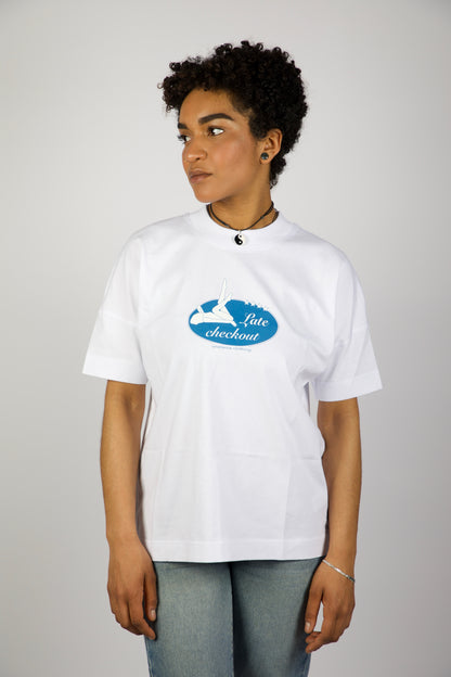 Late checkout - Unisex Oversized T-Shirt