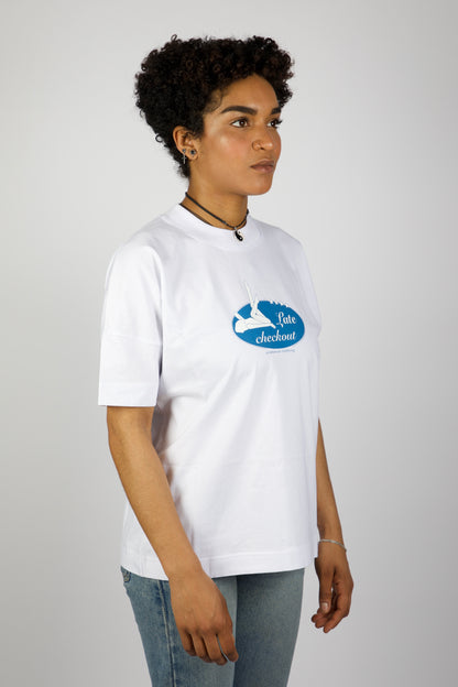 Late checkout - Unisex Oversized T-Shirt