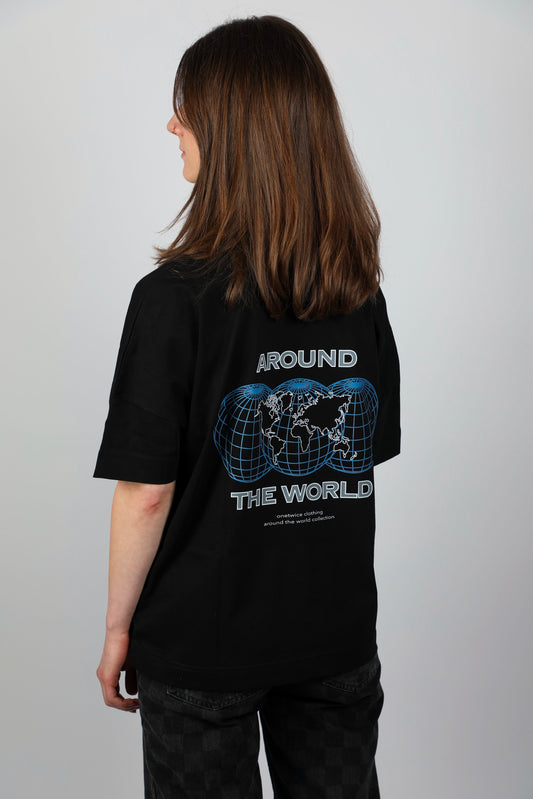 Around the world - Unisex Oversized T-Shirt