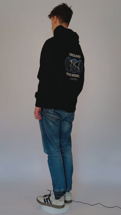 Around the world - Unisex Oversized Hoodie